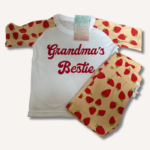 Personalised Strawberry Print Children's Short Pyjamas